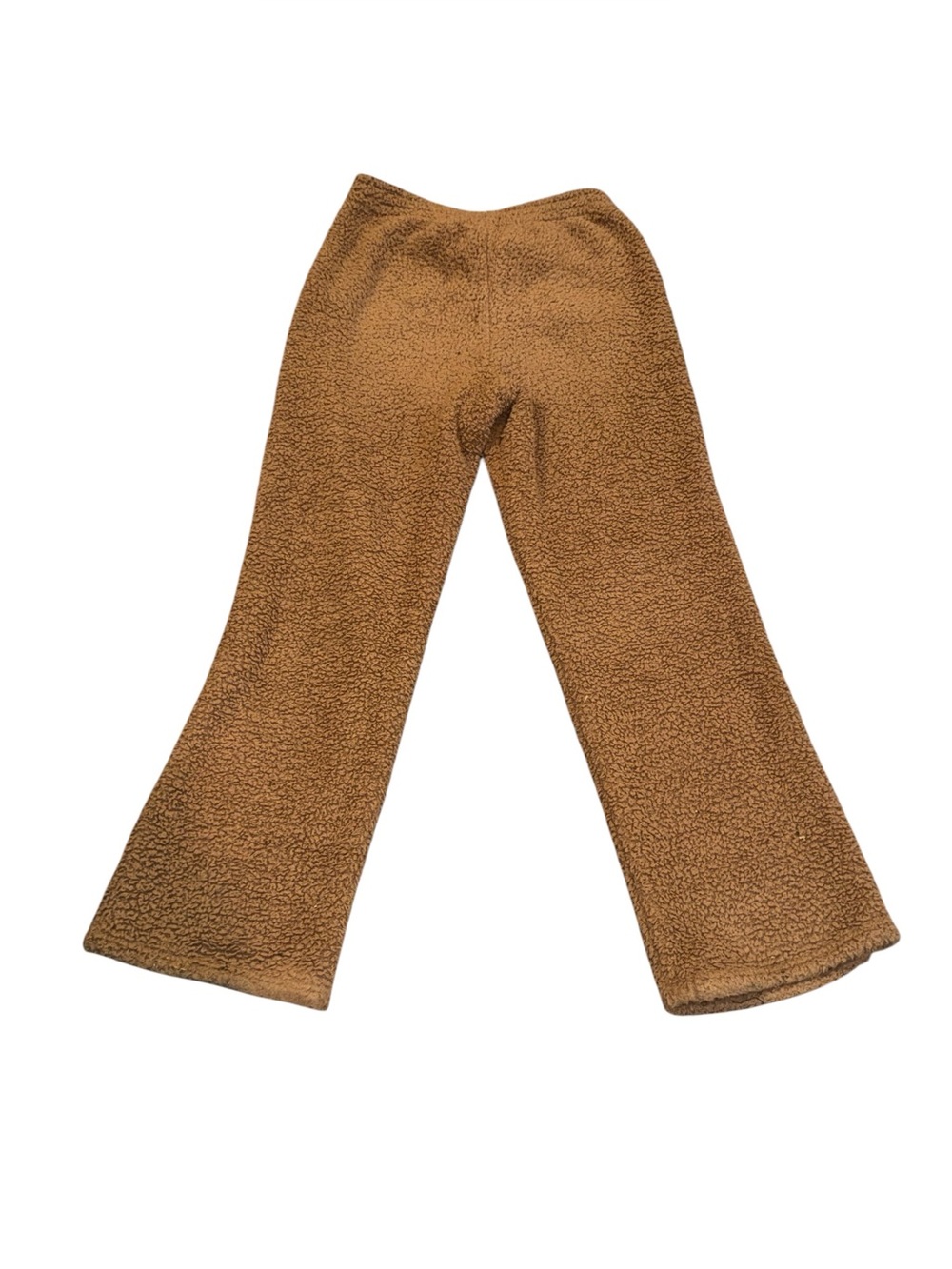 NWT women’s SKIMS tigers eye Teddy fleece straight leg Track Pants size medium - Picture 6 of 10